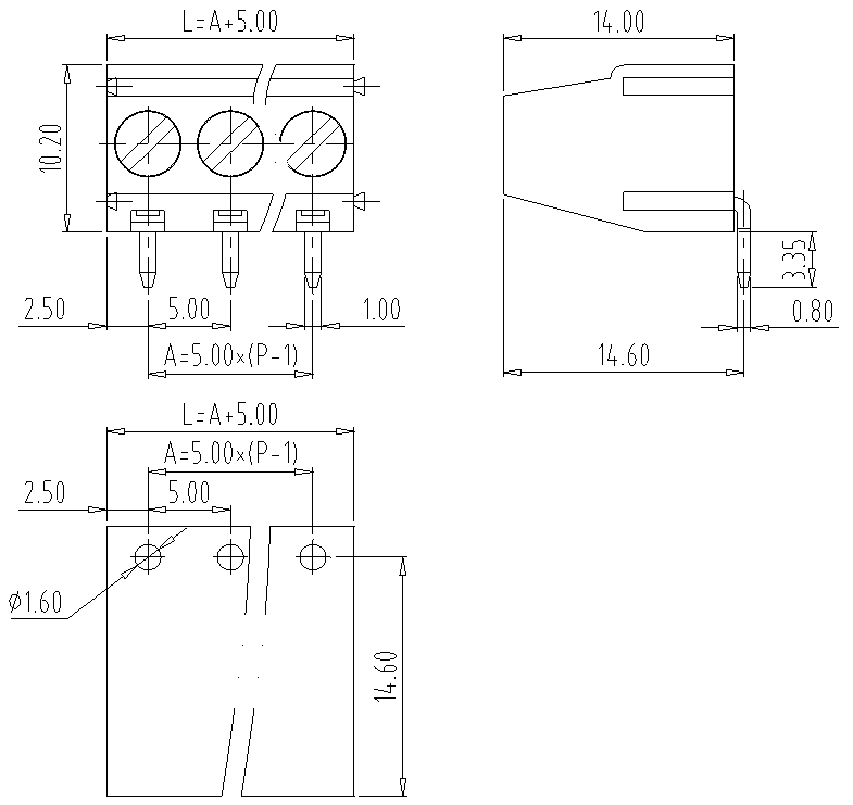 Terminal block 128R-A product